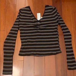 NWT Striped long sleeve from Pacsun